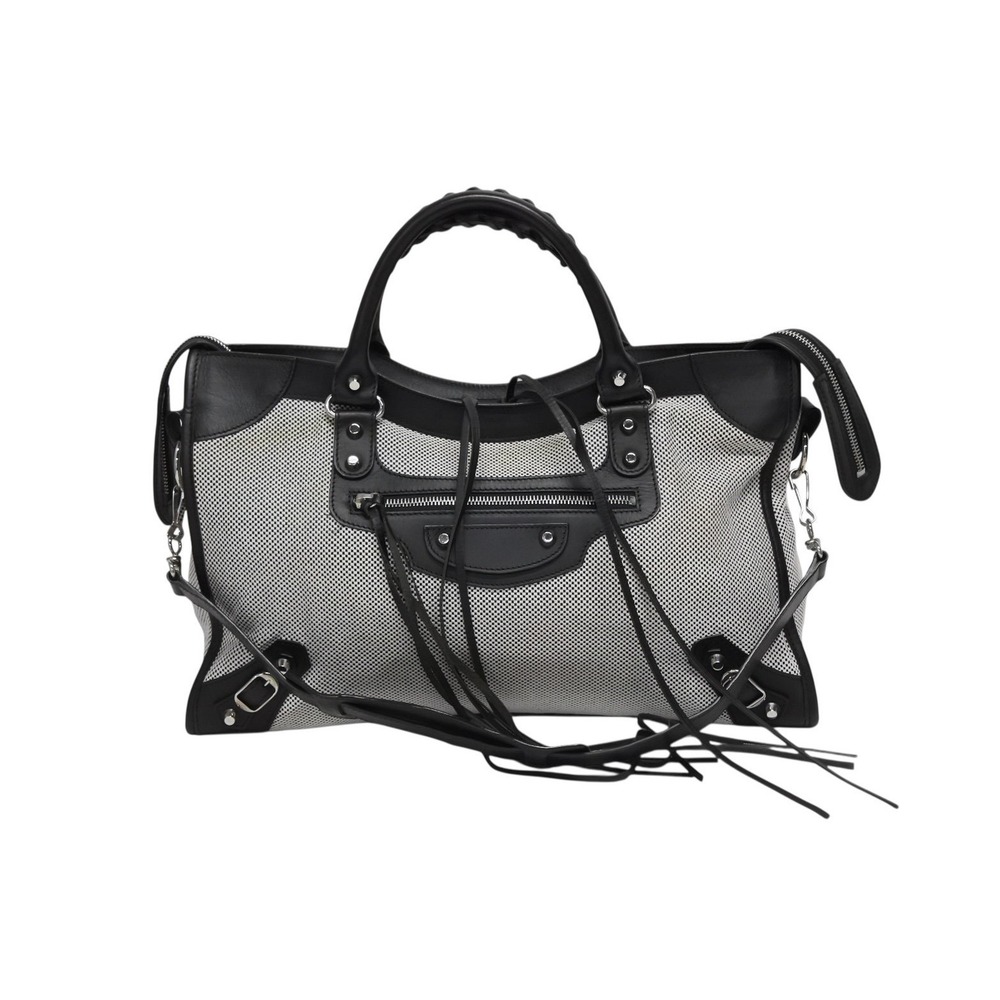 Balenciaga Bag Giant White City Black - Picture 2 of 10